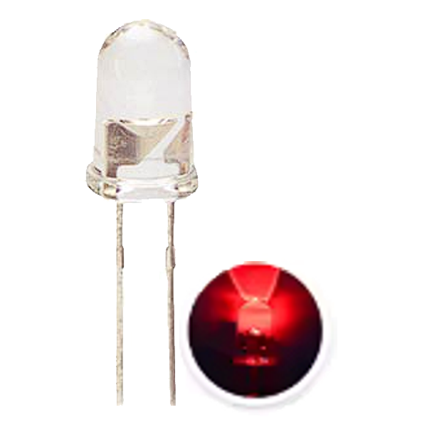 LED 5 mm rot