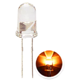 LED 5 mm orange